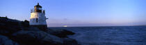 Le phare de Castle Hill Light à Newport. © Guillaume Plisson / Plisson La Trinité / AA11776 - Nos reportages photos - Mer calme