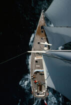 Sérénité. © Philip Plisson / Plisson La Trinité / AA11842 - Nos reportages photos - Elément d'un bateau