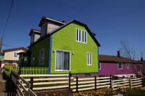 House on Saint- Pierre et Miquelon. © Philip Plisson / Plisson La Trinité / AA11863 - Photo Galleries - Weather