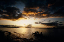 Sunset. © Philip Plisson / Plisson La Trinité / AA11875 - Photo Galleries - Calm sea