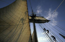 The Esmeralda. © Philip Plisson / Plisson La Trinité / AA11889 - Photo Galleries - Sails