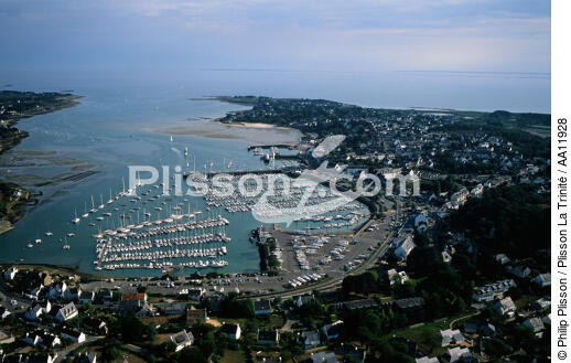 Le port de La trinité sur Mer. - © Philip Plisson / Plisson La Trinité / AA11928 - Nos reportages photos - Beau temps