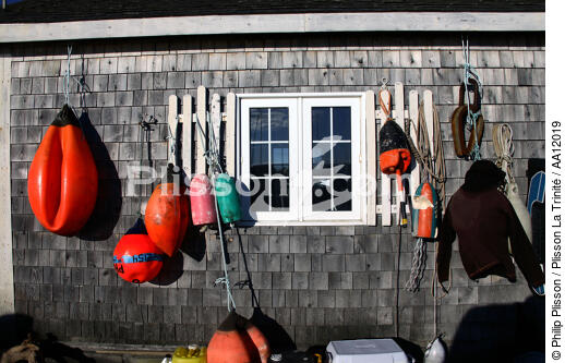 Cabane de pêche à St Andrews. - © Philip Plisson / Plisson La Trinité / AA12019 - Nos reportages photos - Fenêtre