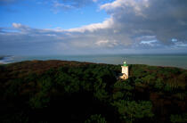 The lighthouse of Ailly in Dieppe. © Philip Plisson / Plisson La Trinité / AA12038 - Photo Galleries - Normandie