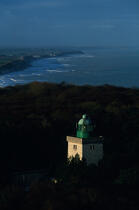 Le phare d'Ailly à Dieppe © Philip Plisson / Plisson La Trinité / AA12039 - Nos reportages photos - Paysage intérieur