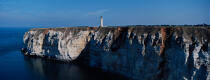 Le Cap d'Antifer. © Philip Plisson / Plisson La Trinité / AA12056 - Nos reportages photos - Normandie