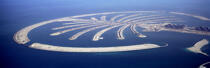La Palm Jumeirah à Dubai. © Philip Plisson / Plisson La Trinité / AA12097 - Nos reportages photos - Ville