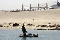 Canal de Suez, Egypte. © Philip Plisson / Plisson La Trinité / AA12260 - Nos reportages photos - Dune