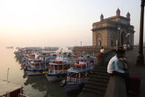 Gateaway of India, Bombay. © Philip Plisson / Plisson La Trinité / AA12266 - Photo Galleries - Site of interest [Maharashtra]