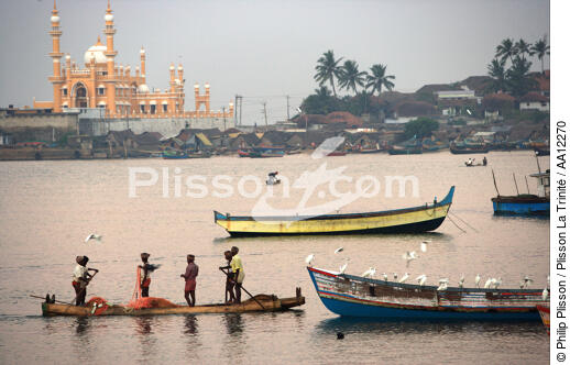 Vilinjan, Kerala, India. - © Philip Plisson / Plisson La Trinité / AA12270 - Photo Galleries - Town [Kerala]