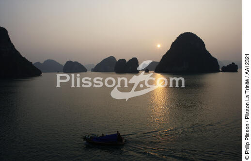 The Along bay. - © Philip Plisson / Plisson La Trinité / AA12321 - Photo Galleries - Vietnam