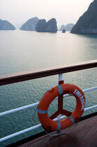 On the deck of Emeraude. © Philip Plisson / Plisson La Trinité / AA12322 - Photo Galleries - Site of interest [Vietnam]