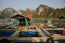 Vietnamese village of fishermen. © Philip Plisson / Plisson La Trinité / AA12369 - Photo Galleries - Interior landscape