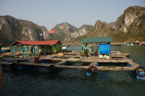 Vietnamese village of fishermen. © Philip Plisson / Plisson La Trinité / AA12370 - Photo Galleries - Village