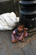 In the streets of Bombay. © Philip Plisson / Plisson La Trinité / AA12494 - Photo Galleries - portrait
