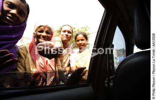 Dans les rues de Bombay. - © Philip Plisson / Plisson La Trinité / AA12508 - Nos reportages photos - Rue