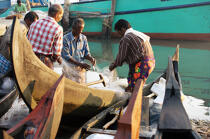 Fishermen in Cochin. © Philip Plisson / Plisson La Trinité / AA12545 - Photo Galleries - Fishing equipment