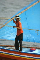 Fishing in Cochin. © Philip Plisson / Pêcheur d’Images / AA12603 - Photo Galleries - Inshore Fishing in Kerala, India