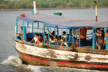 Ferry in Cochin. © Philip Plisson / Plisson La Trinité / AA12616 - Photo Galleries - State [India]