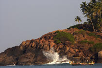 On the beach of Kovallam. © Philip Plisson / Pêcheur d’Images / AA12651 - Photo Galleries - Inshore Fishing in Kerala, India