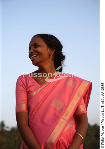 Hindu in Vilinjan. - © Philip Plisson / Plisson La Trinité / AA12685 - Photo Galleries - Town [Kerala]