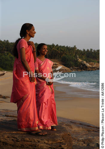 Hindu in Vilinjan. - © Philip Plisson / Plisson La Trinité / AA12686 - Photo Galleries - Inshore Fishing in Kerala, India