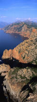 Le golfe de Porto en Corse. © Philip Plisson / Plisson La Trinité / AA12725 - Nos reportages photos - Corse