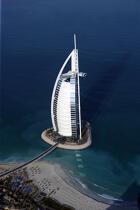 Le Burj Al Arab à Dubai. © Philip Plisson / Plisson La Trinité / AA12764 - Nos reportages photos - Hotel