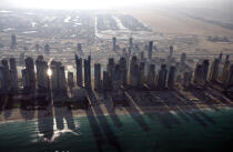 Dubai. © Philip Plisson / Plisson La Trinité / AA12789 - Nos reportages photos - Gratte-ciel