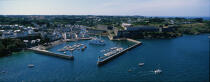 Le port du Palais à Belle-Ile. © Philip Plisson / Plisson La Trinité / AA12871 - Nos reportages photos - Palais [Le]