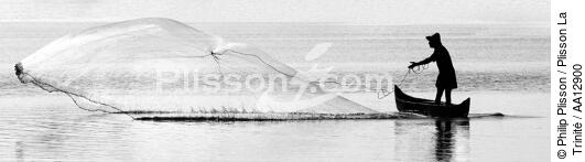 Fish in Kerala. - © Philip Plisson / Plisson La Trinité / AA12900 - Photo Galleries - Fishing nets