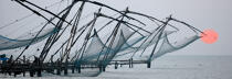 Chinese Net. © Philip Plisson / Plisson La Trinité / AA12901 - Photo Galleries - Fishing equipment