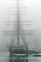 Mystic Seaport © Philip Plisson / Plisson La Trinité / AA12912 - Photo Galleries - Tall ships