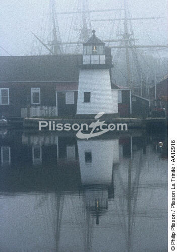 Mystic Seaport - © Philip Plisson / Plisson La Trinité / AA12916 - Photo Galleries - Town [Connecticut]