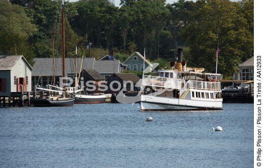 Mystic Seaport - © Philip Plisson / Plisson La Trinité / AA12933 - Nos reportages photos - Nouvelle Angleterre