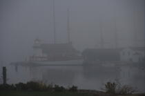 Mystic Seaport © Philip Plisson / Plisson La Trinité / AA12937 - Photo Galleries - Mist