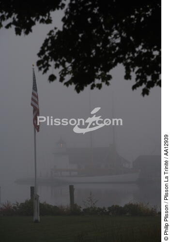 Mystic Seaport - © Philip Plisson / Plisson La Trinité / AA12939 - Photo Galleries - Burgee