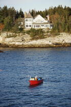 Bateau de pêche dans le Maine. © Philip Plisson / Plisson La Trinité / AA12951 - Nos reportages photos - Nouvelle Angleterre