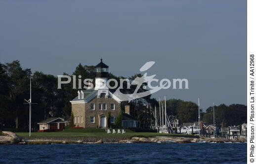 Noank. - © Philip Plisson / Plisson La Trinité / AA12968 - Photo Galleries - American Lighthouses