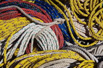 Rope. © Philip Plisson / Plisson La Trinité / AA12988 - Photo Galleries - Elements of boat