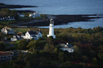 Cap Elisabeth Light © Philip Plisson / Plisson La Trinité / AA13072 - Photo Galleries - Lighthouse [Maine]