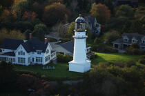 Cap Elisabeth Light © Philip Plisson / Plisson La Trinité / AA13073 - Photo Galleries - Lighthouse [Maine]