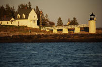 Marshall Point Light dans le Maine. © Philip Plisson / Plisson La Trinité / AA13106 - Nos reportages photos - Nouvelle Angleterre
