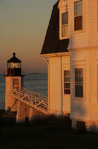 Marshall Point Light in Maine. © Philip Plisson / Plisson La Trinité / AA13113 - Photo Galleries - Lighthouse [Maine]