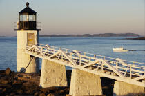 Marshall Point Light in Maine. © Philip Plisson / Plisson La Trinité / AA13114 - Photo Galleries - Lighthouse [Maine]