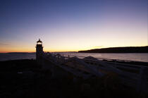 Marshall Point Light in Maine. © Philip Plisson / Plisson La Trinité / AA13124 - Photo Galleries - American Lighthouses