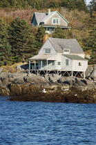 Monhegan island dans le Maine. © Philip Plisson / Plisson La Trinité / AA13133 - Nos reportages photos - Nouvelle Angleterre