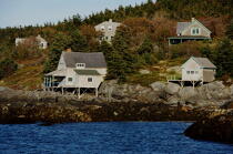 Monhegan island dans le Maine. © Philip Plisson / Plisson La Trinité / AA13134 - Nos reportages photos - Maine