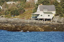 Monhegan island dans le Maine. © Philip Plisson / Plisson La Trinité / AA13135 - Nos reportages photos - Maine