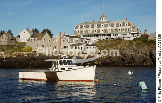Monhegan island dans le Maine. - © Philip Plisson / Plisson La Trinité / AA13138 - Nos reportages photos - Maine